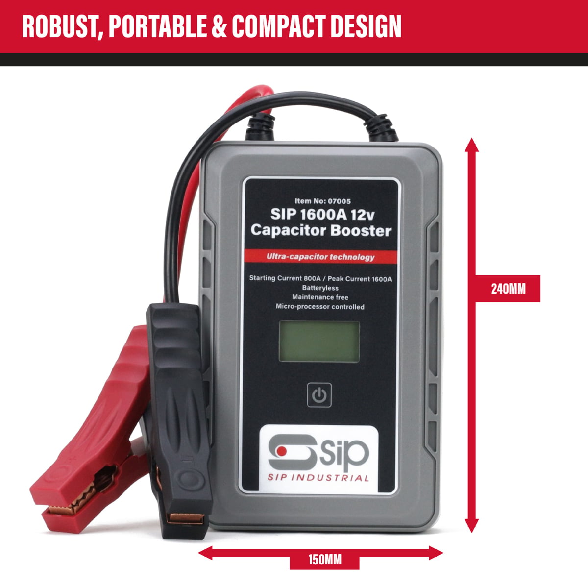 SIP 12v 1600A Capacitor Booster